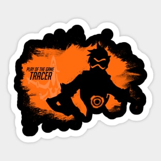 Play of the game - Tracer Sticker